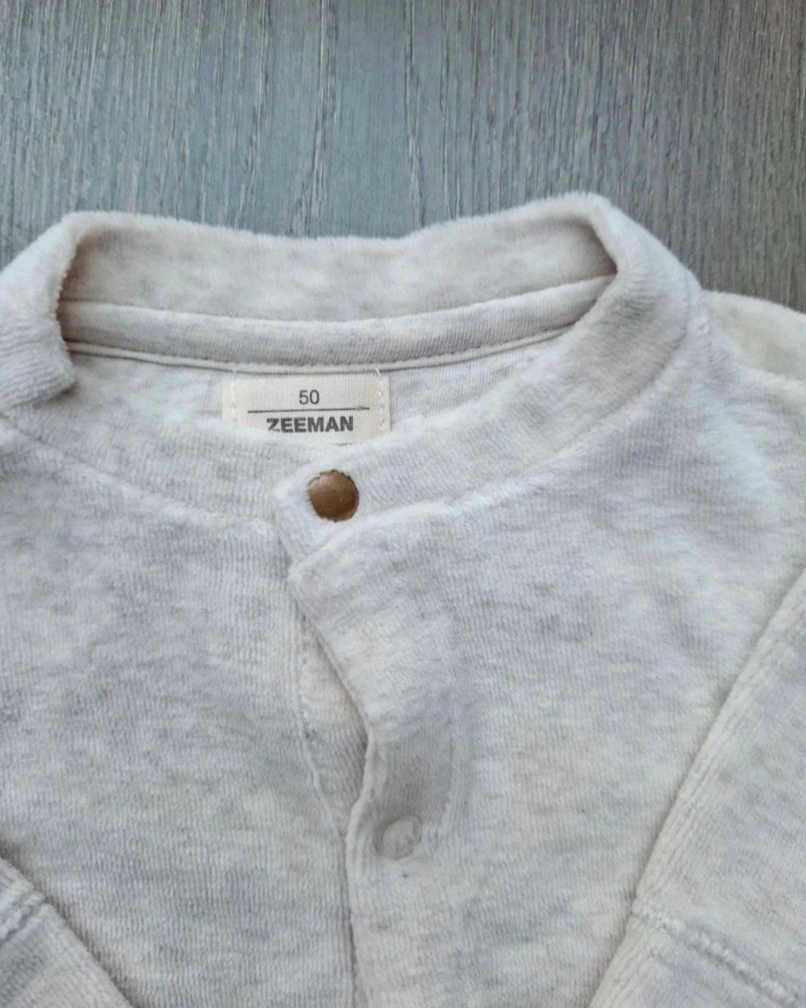 New - Zeeman baby onesie size 50 new condition soft – photo 3